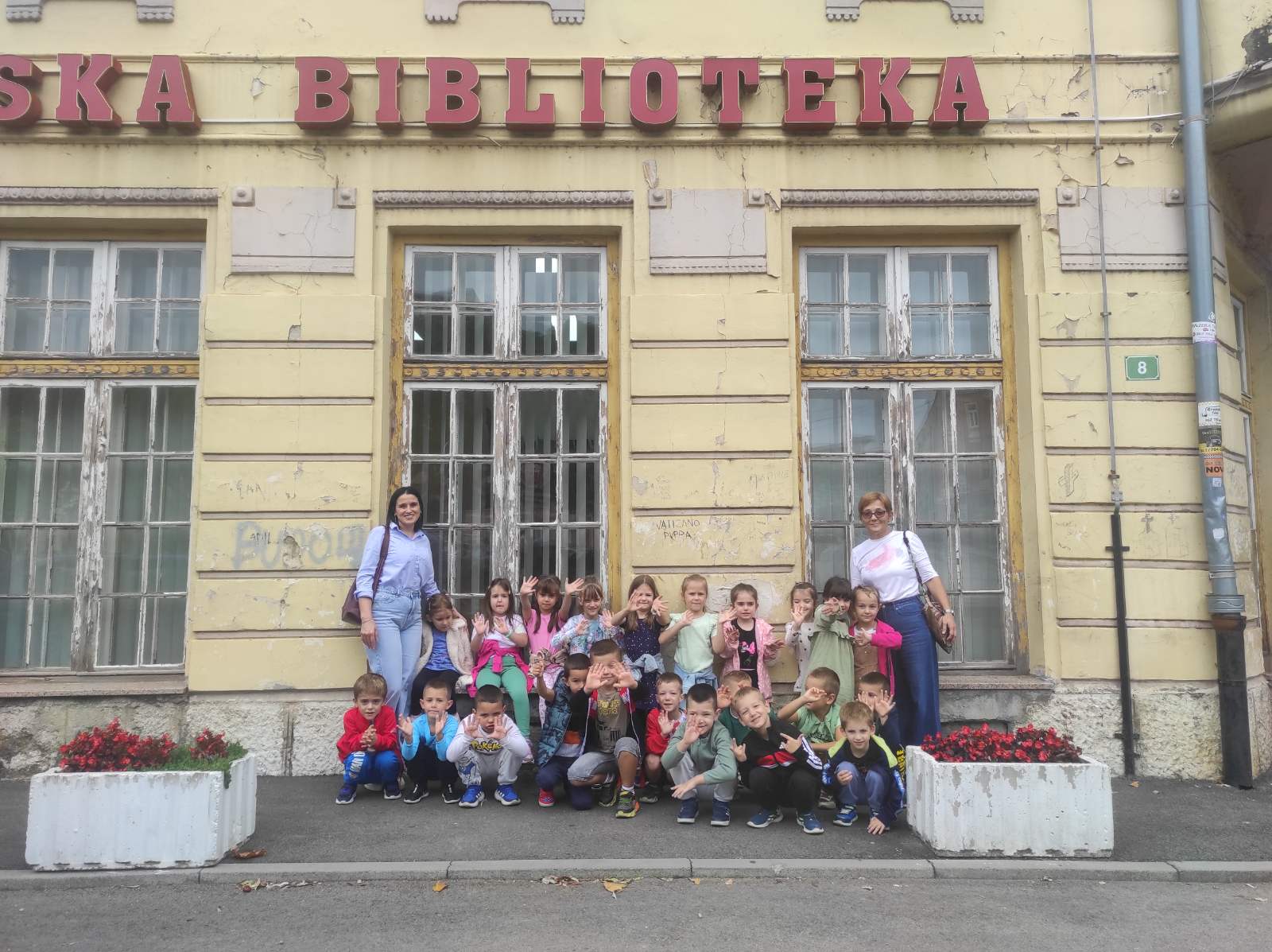 Posjeta gradskoj biblioteci – Radionica “Dobrodošla, jeseni”