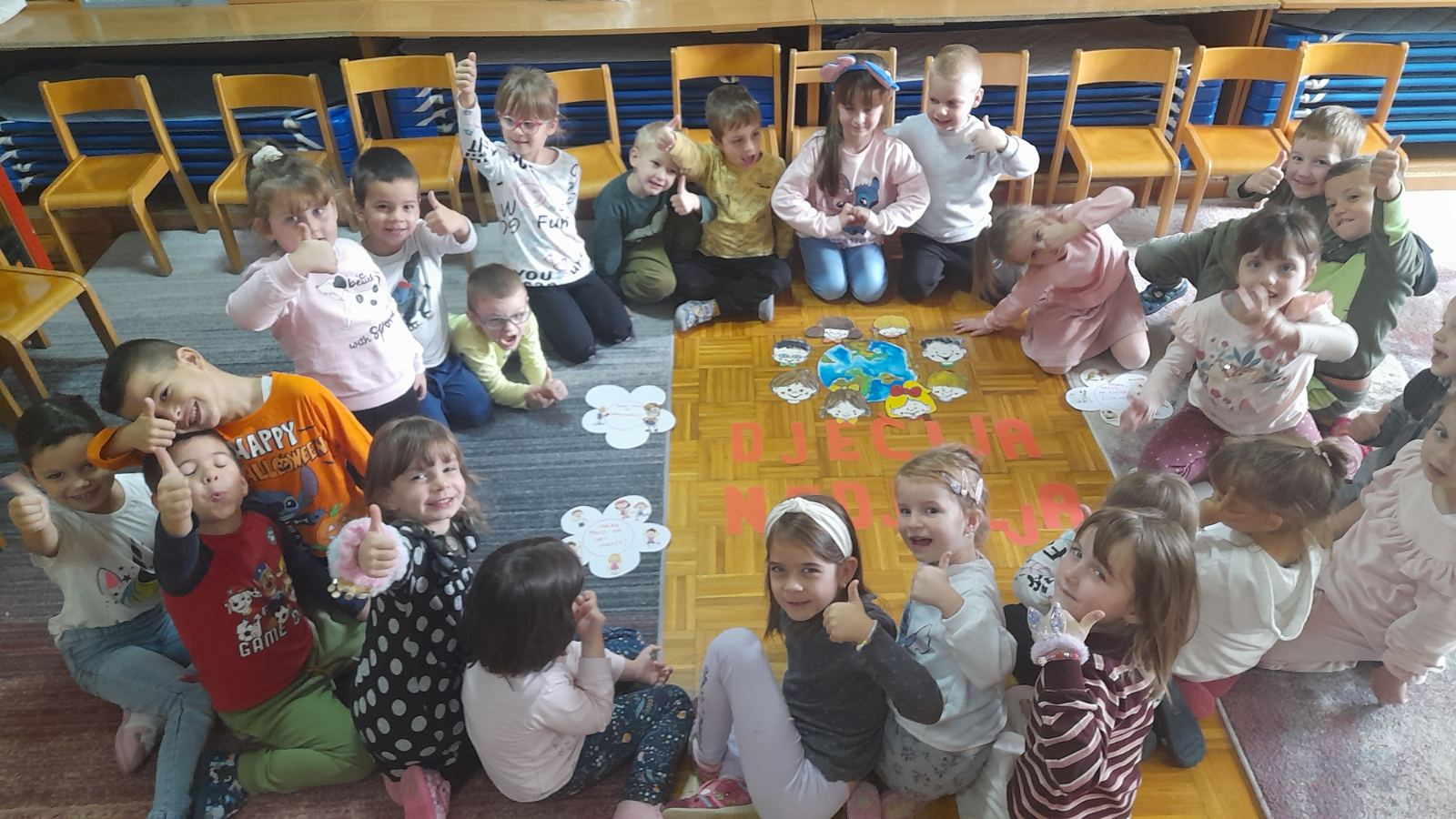 Polaznici grupa “Bambi” i “Trešnjice” obilježili „Dječiju nedjelju“