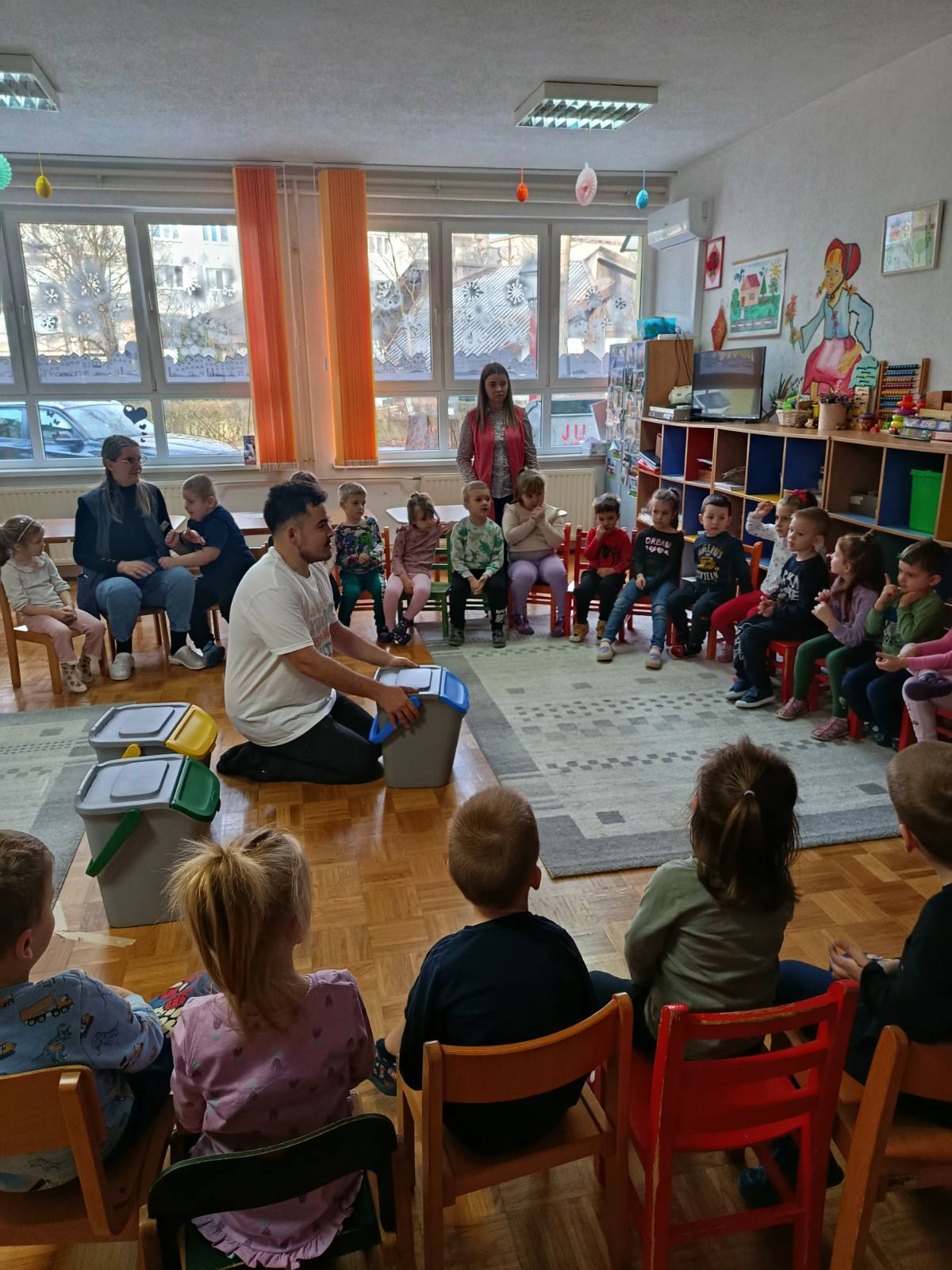 Ekološka radionica „Reciklaža“ u grupi „Kruškice“