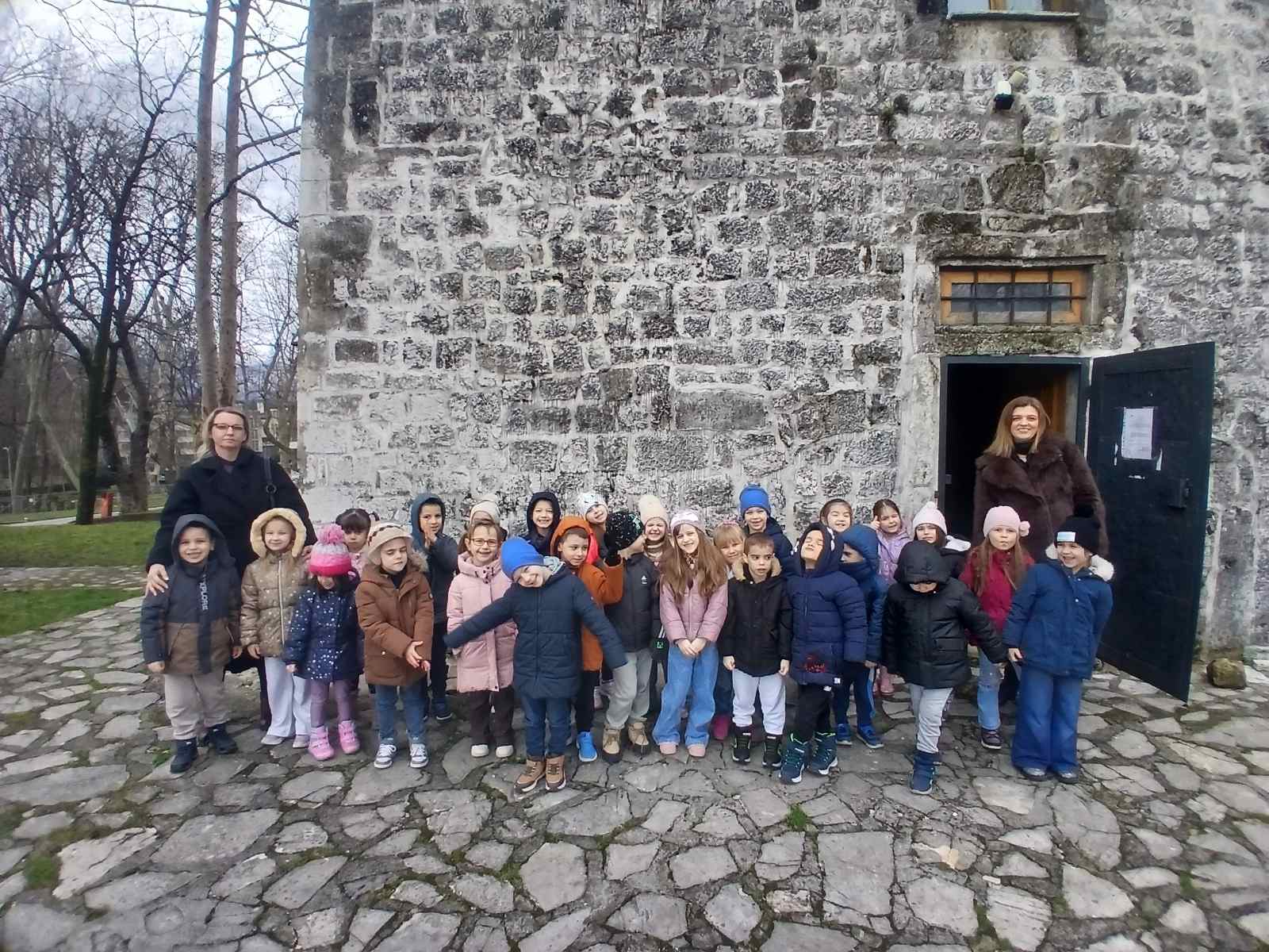 Grupa „Zečići“ u posjeti Muzeju USK-a